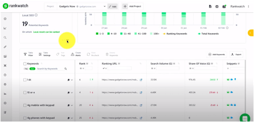 rankwatch dashboard 4