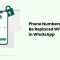 Feature update: Phone Numbers Might Soon Be Replaced With Usernames in WhatsApp 