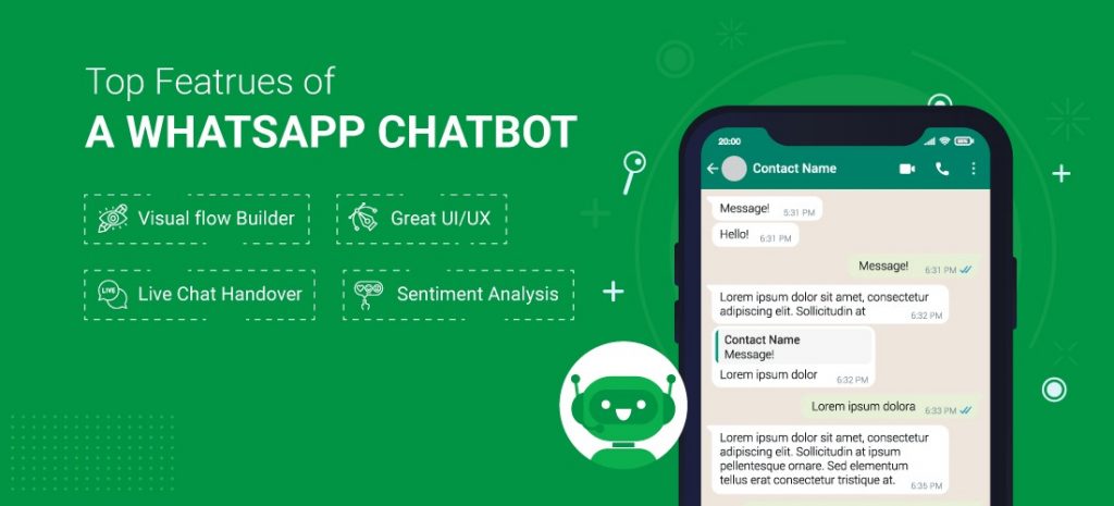Features of WhatsApp AI Chatbots